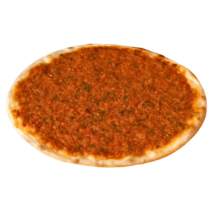 Türkische Pizza mit Soße