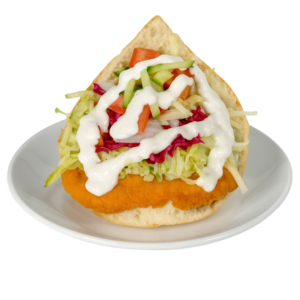 Schnitzel im Brot