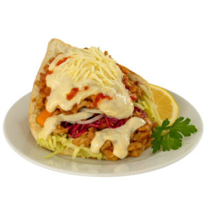 Chicken Döner mit Käse